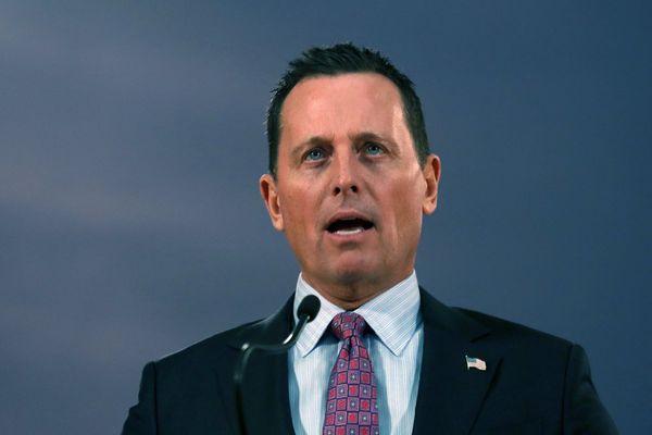 Watch: Richard Grenell Ditches Reporter Demanding Proof of Voter Fraud Claims