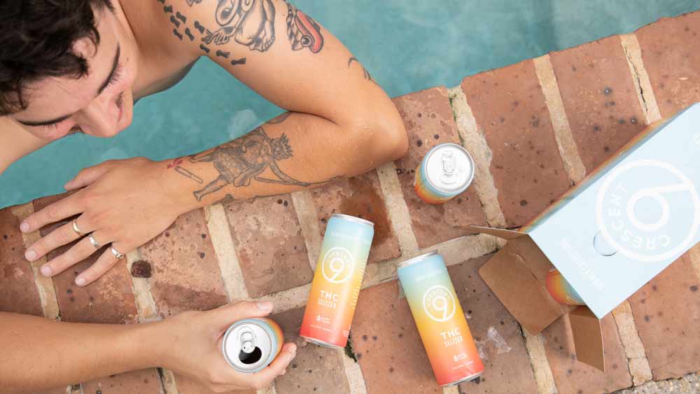 Crescent Canna Review: Highly Satisfying THC Seltzer, Edibles, and More