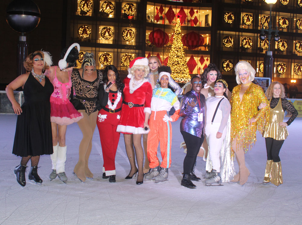 Drag Queens On Ice @ Union Square Ice-Skating Rink San Francisco :: December 7, 2023