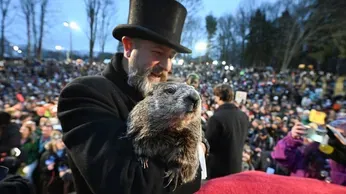 Punxsutawney Phil Predicts an Early Spring at Groundhog Day Festivities