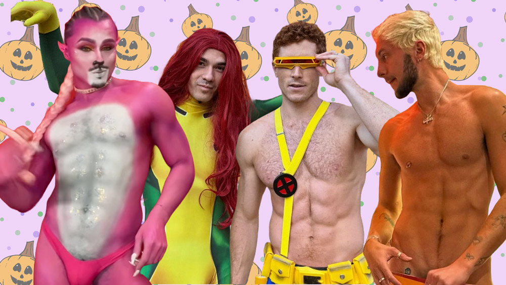 InstaQueer Roundup: Hot Halloween Brings Us Sexy X-Men, Thong-Wearing Panthers & Latex Roleplay