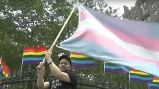 Watch: Stonewall National Monument Bans Trans Flags on Pride Display – and New Yorkers Fight Back