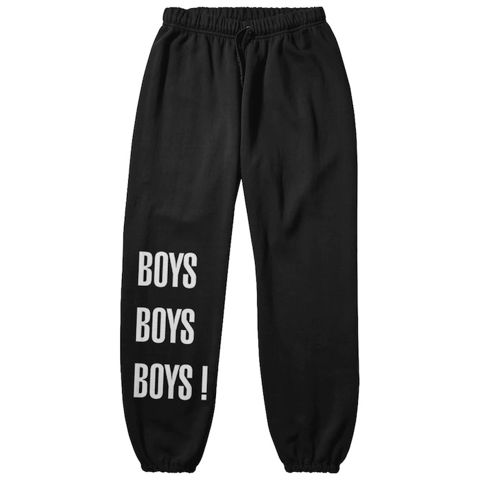 Boys Boys Boys Sweats, $75