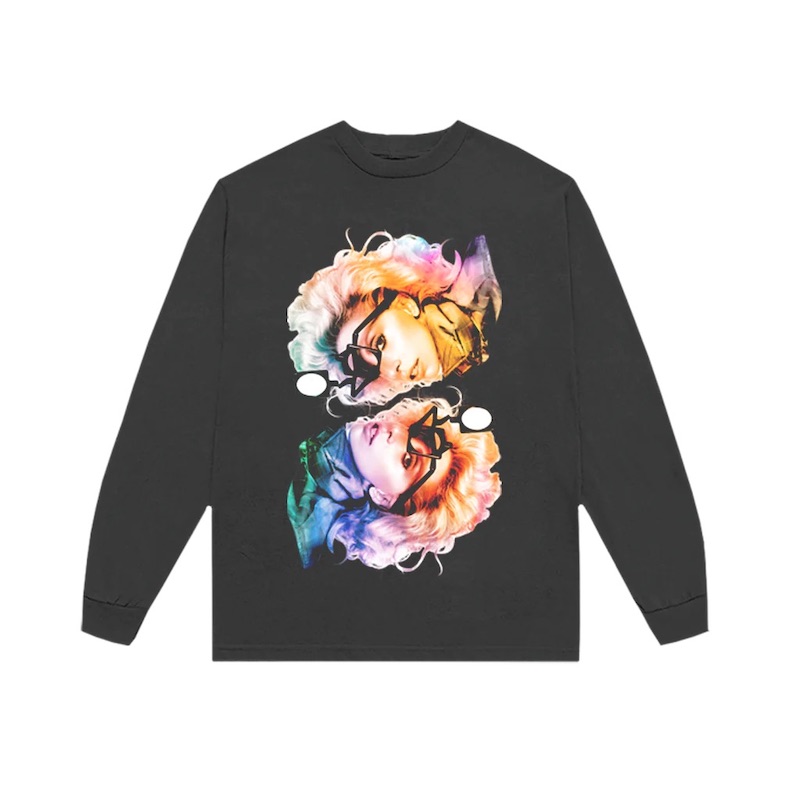 Artpop Rainbow Reflection Black Longsleeve, $45