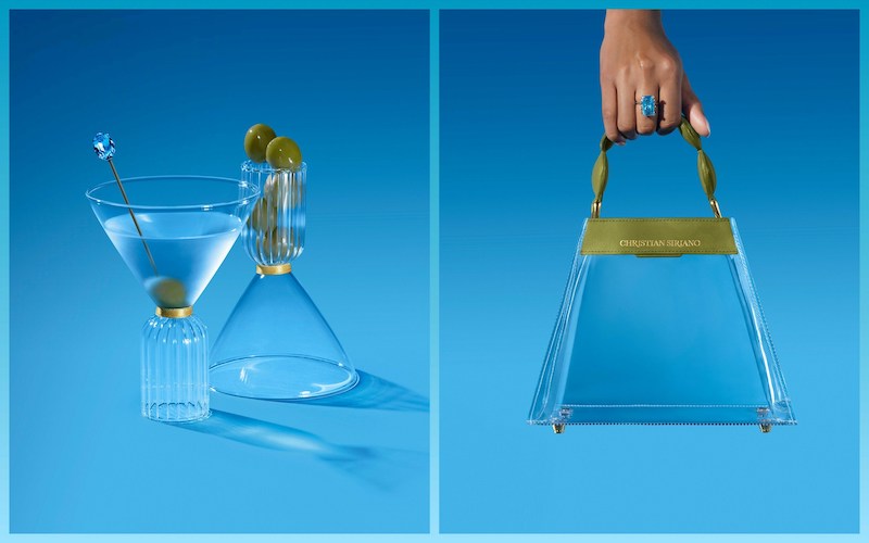 Bombay Sapphire Martini Clutch