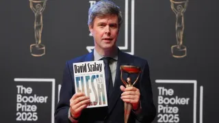 Writer David Szalay Wins Prestigious Booker Prize for Fiction With His Earthy Novel 'Flesh'