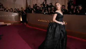 Celebrities Embrace Black and Old Hollywood Glamour for Golden Globes Red Carpet